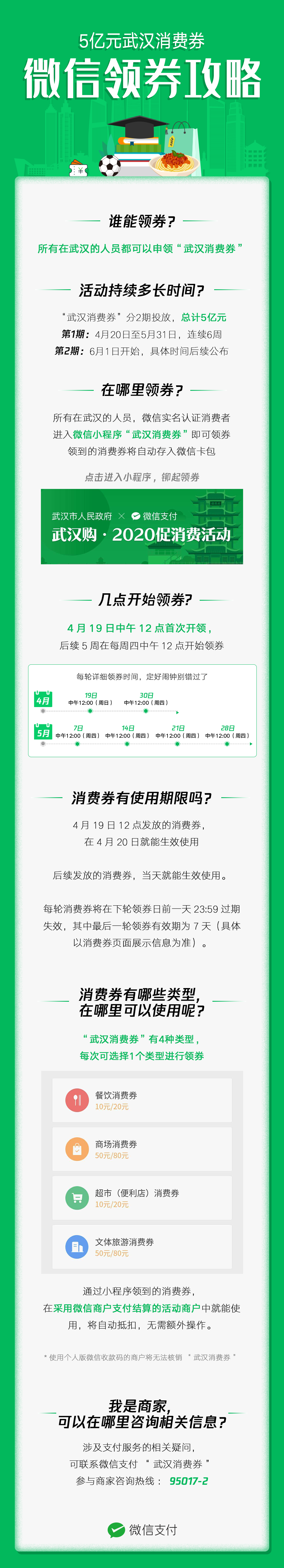 微信直接領(lǐng)！武漢5億元消費(fèi)券“大禮包”來(lái)了！(圖2)
